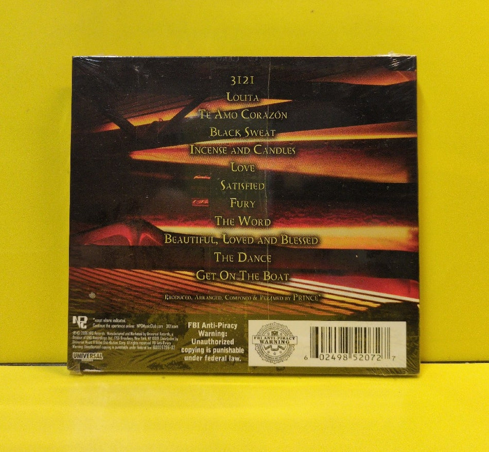 Prince - 3121 - 2006 - B0006296-02 - New - Sealed - CDs