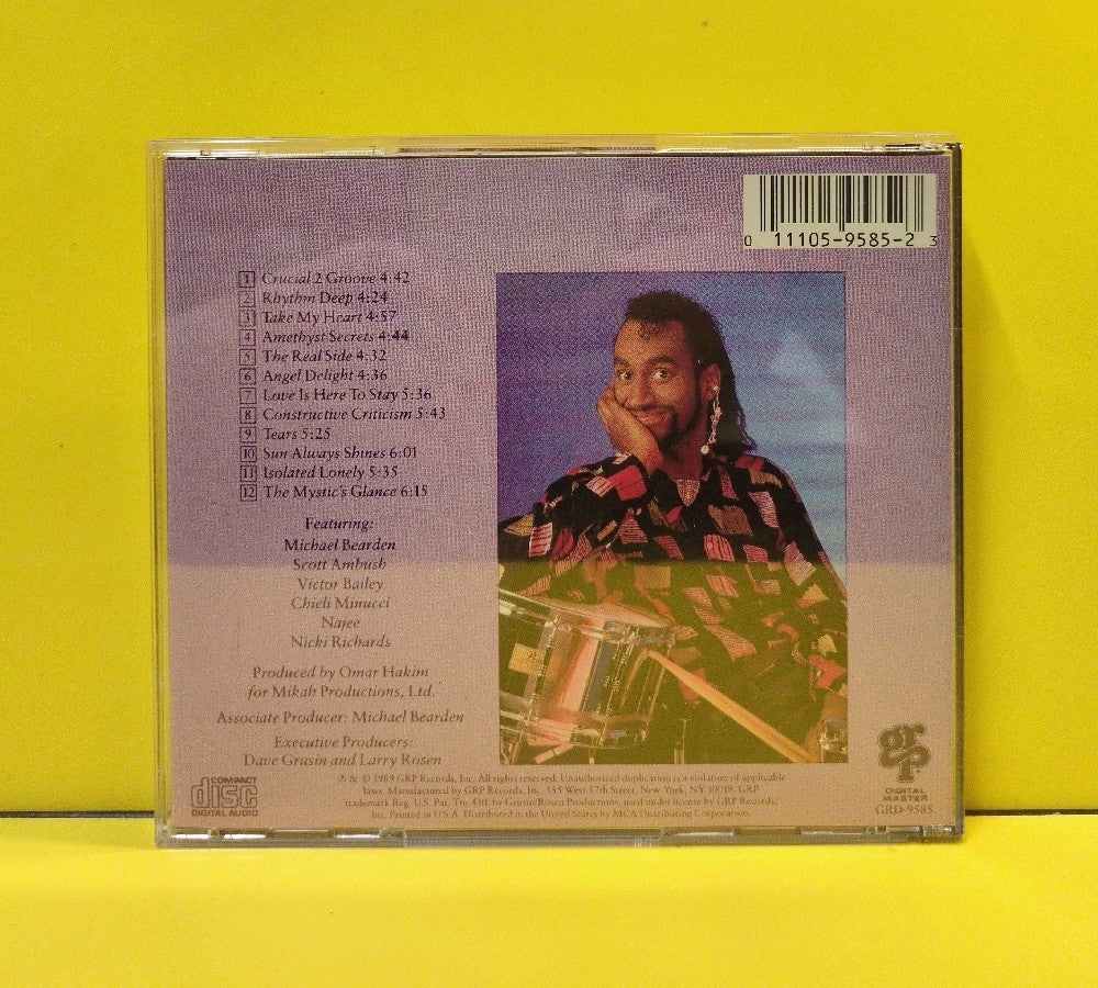 Omar Hakim - Rhythm Deep - 1989 - GRD-9585 - Used - EX - CDs