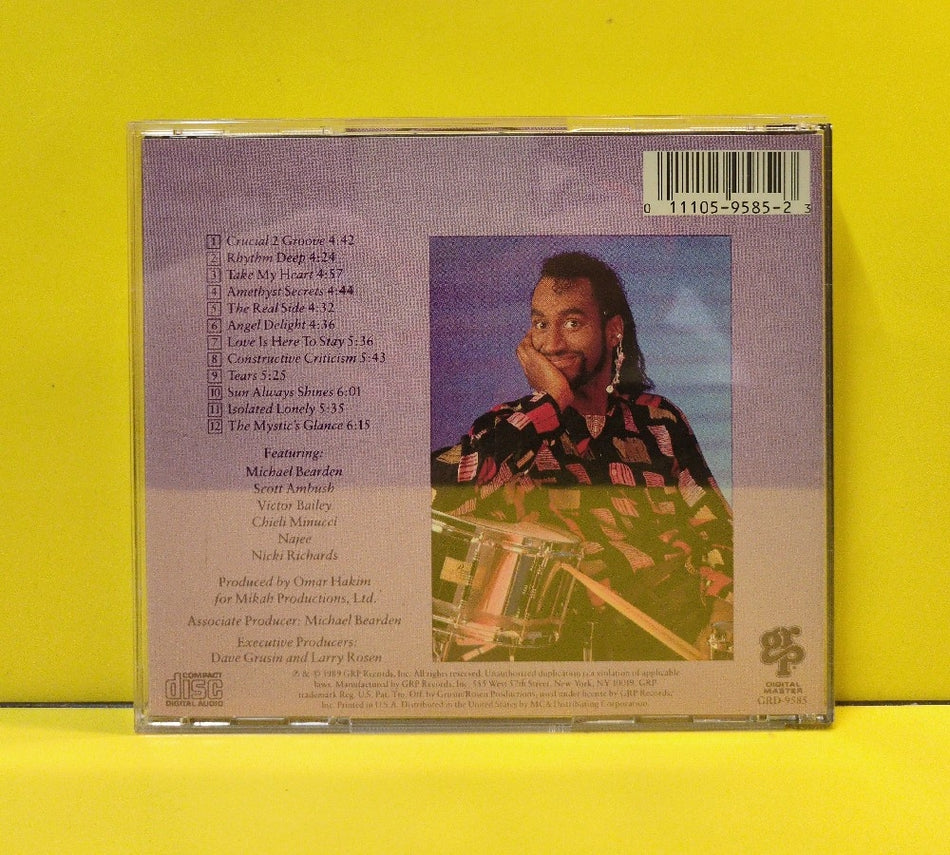 Omar Hakim - Rhythm Deep - 1989 - GRD-9585 - Used - EX - CDs
