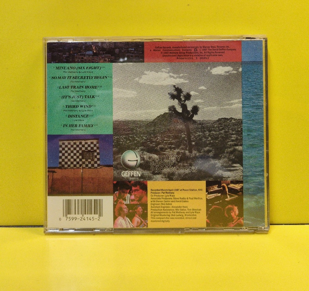 Pat Metheny Group - Still Life (Talking) - 1987 - 9 24145-2 - Used - EX - CDs