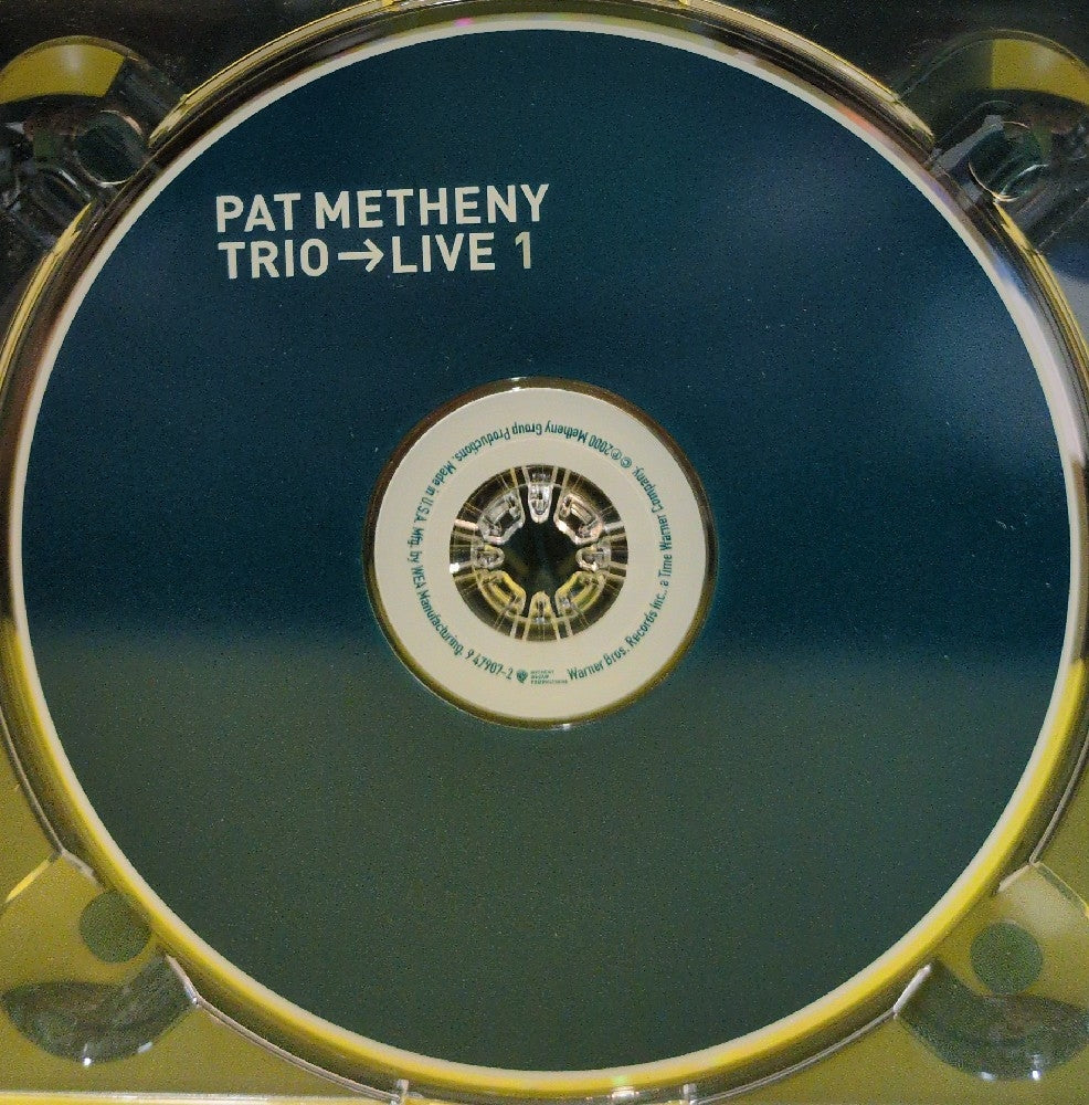 Pat Metheny - Trio → Live - 2000 - 9 47907-2 - Used - EX - CDs - 2xCD