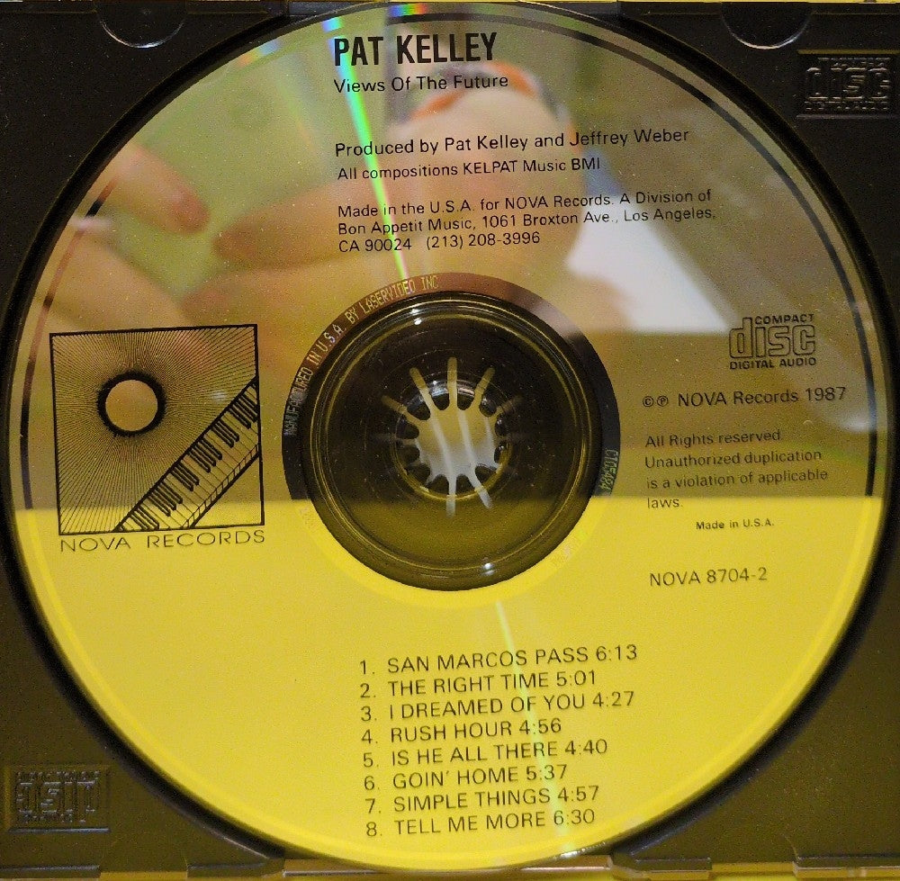 Pat Kelley - Views Of The Future - 1987 - 8704-2 - Used - EX - CDs