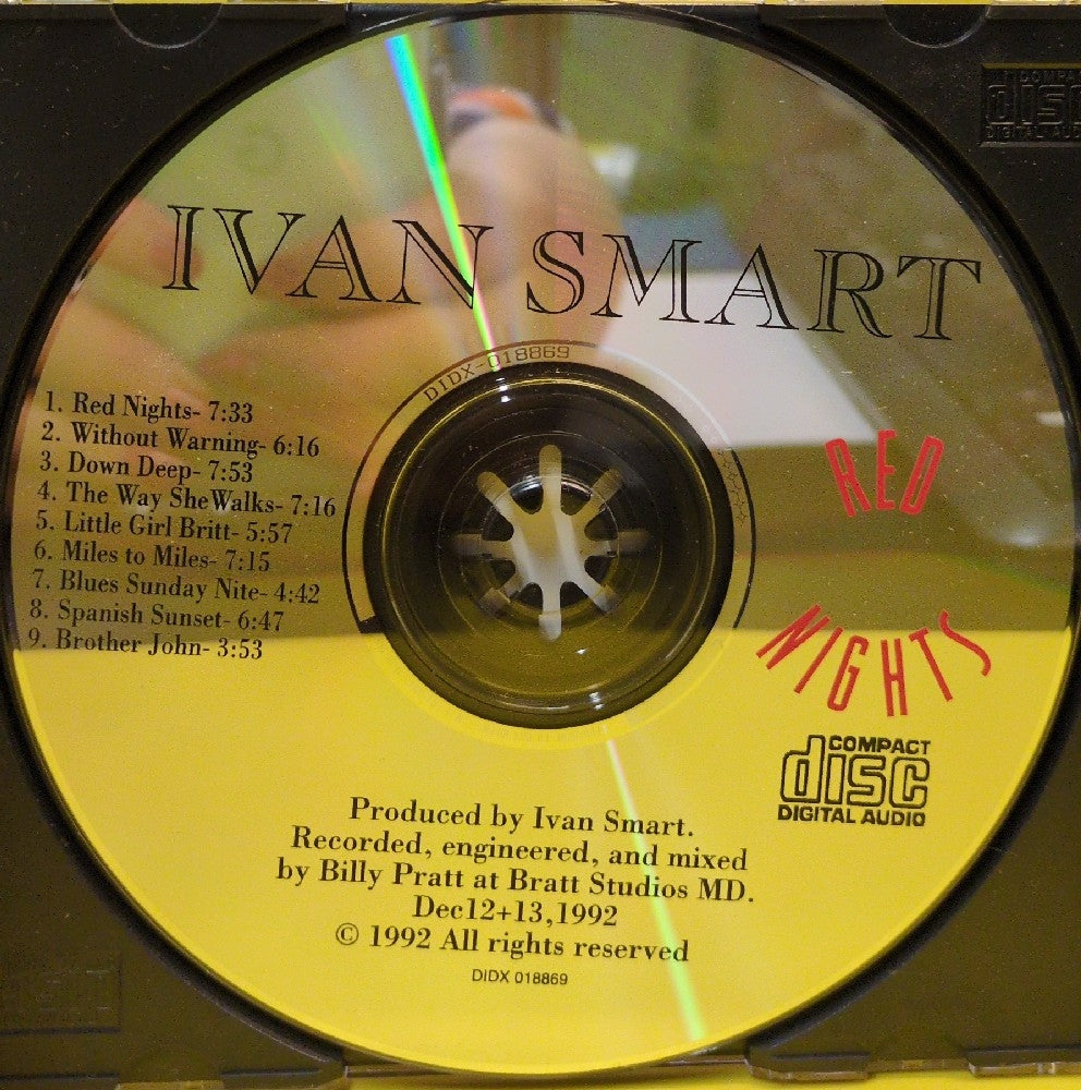 Ivan Smart - Red Nights - 1992 - Used - EX - CDs