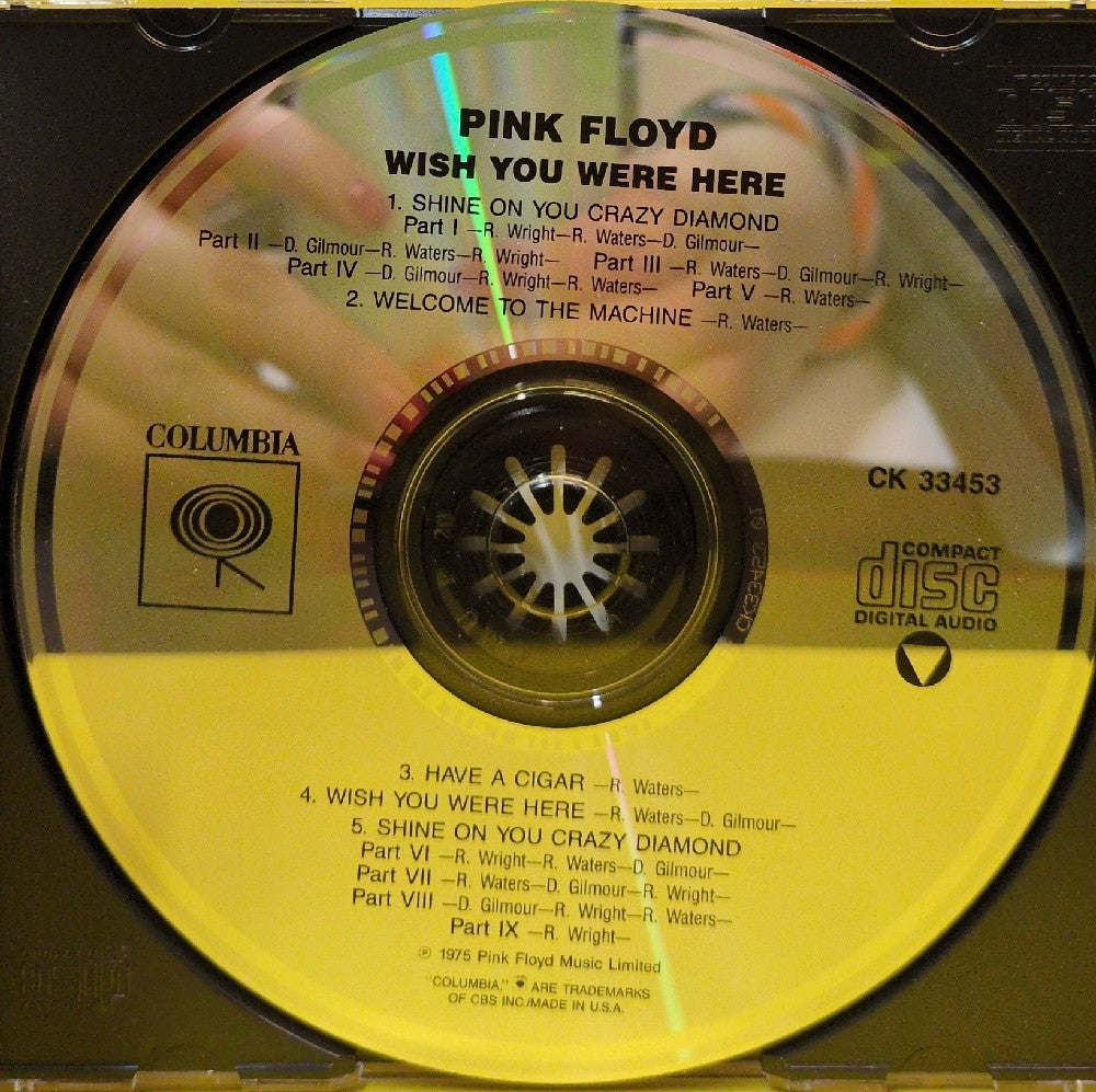 Pink Floyd - Wish You Were Here - CK 33453 - Used - EX - CDs - Reissue