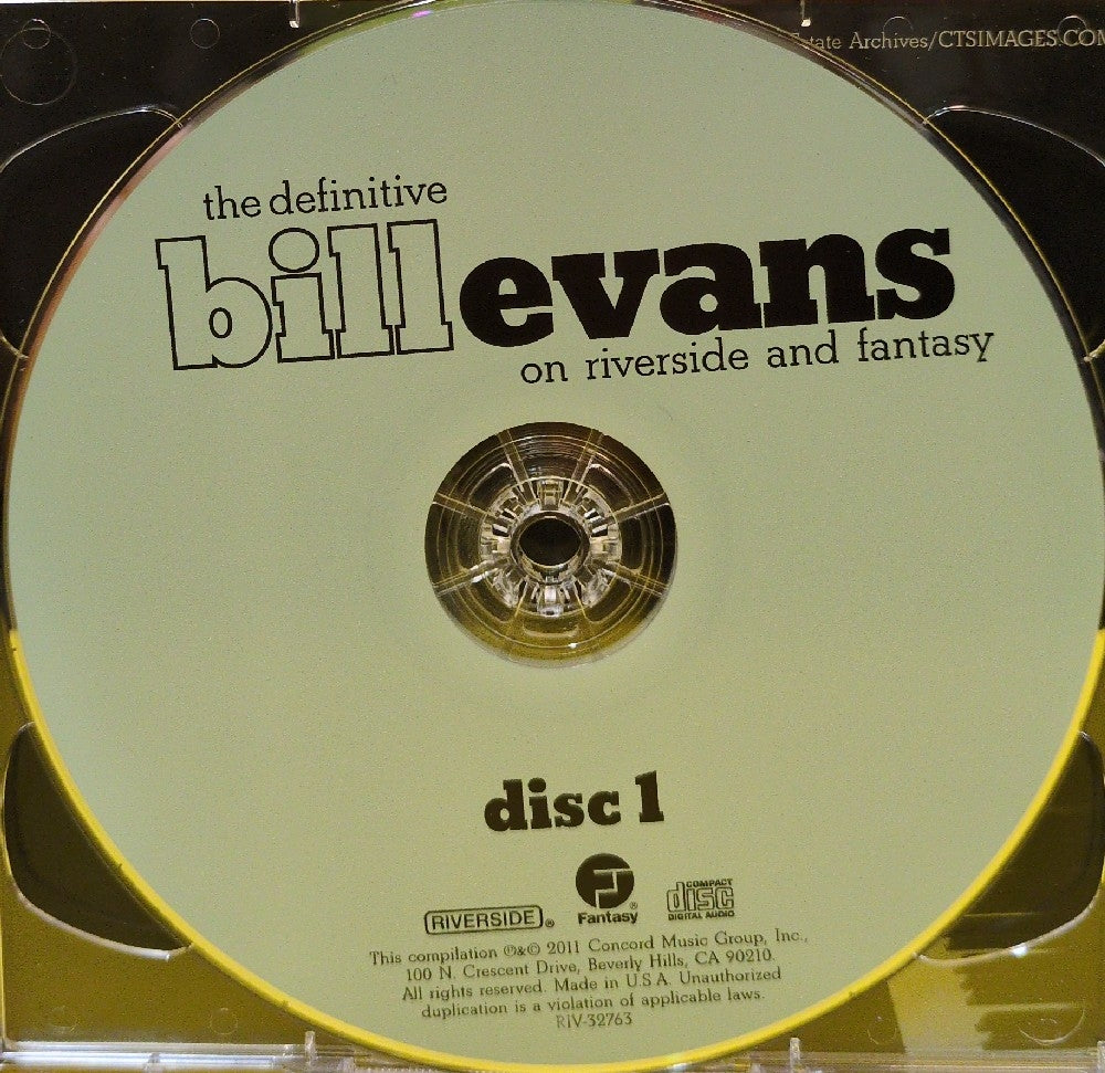 Bill Evans - The Definitive Bill Evans On Riverside And Fantasy - 2011 - RIV-32763 - Used - EX - CDs - 2xCD