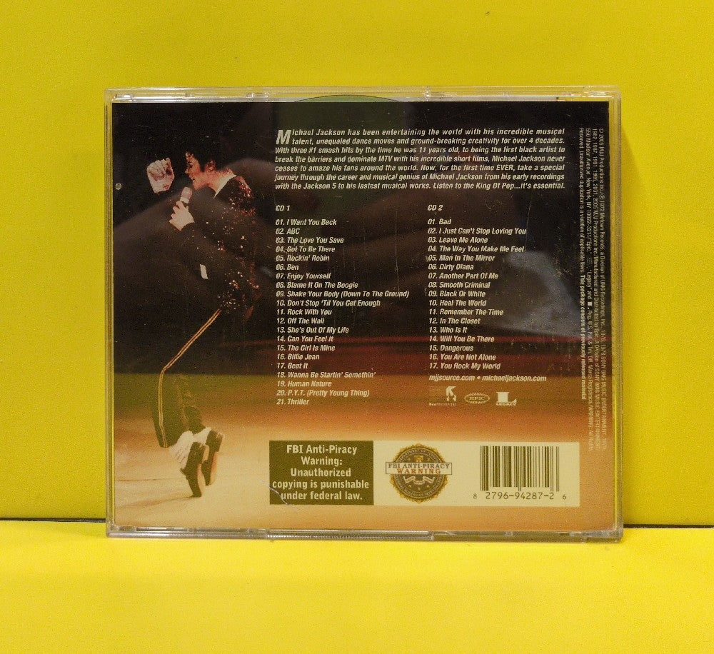 Michael Jackson - The Essential Michael Jackson - 2005 - E2K 94287 - Used - EX - CDs - 2xCD