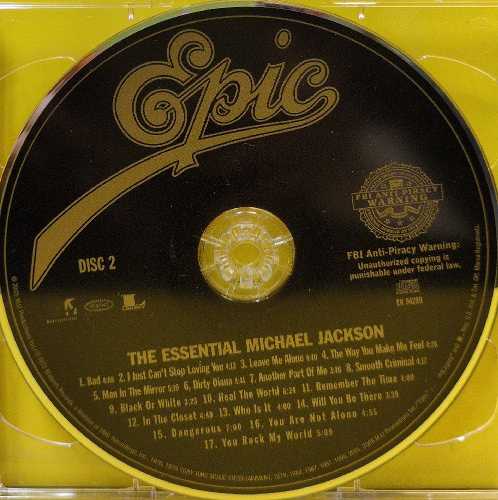 Michael Jackson - The Essential Michael Jackson - 2005 - E2K 94287 - Used - EX - CDs - 2xCD