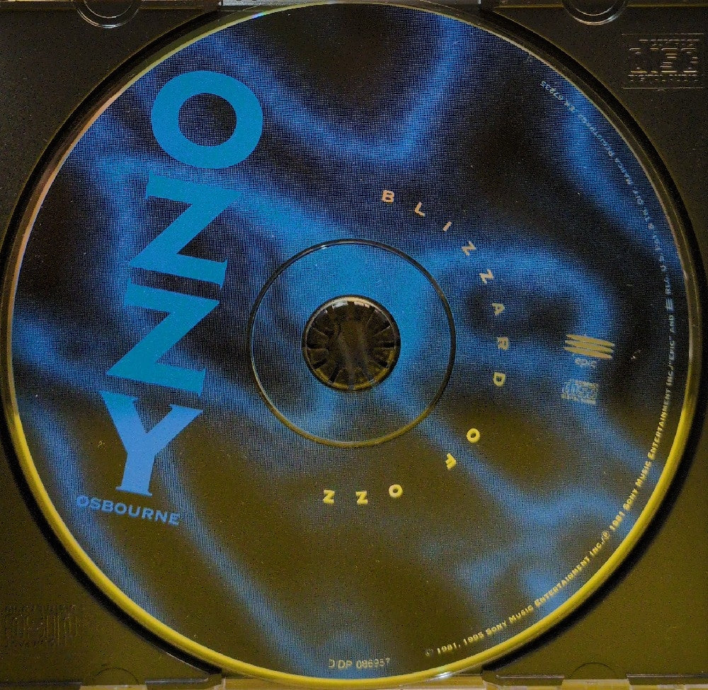 Ozzy Osbourne - Blizzard Of Ozz - EK 67235 - Used - EX - CDs - Reissue - Remastered