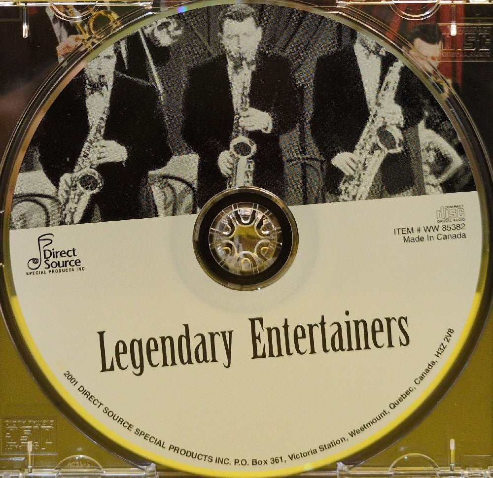 Various - Legendary Entertainers - 2001 - WW 85382 - Used - EX - CDs - Canadian Import