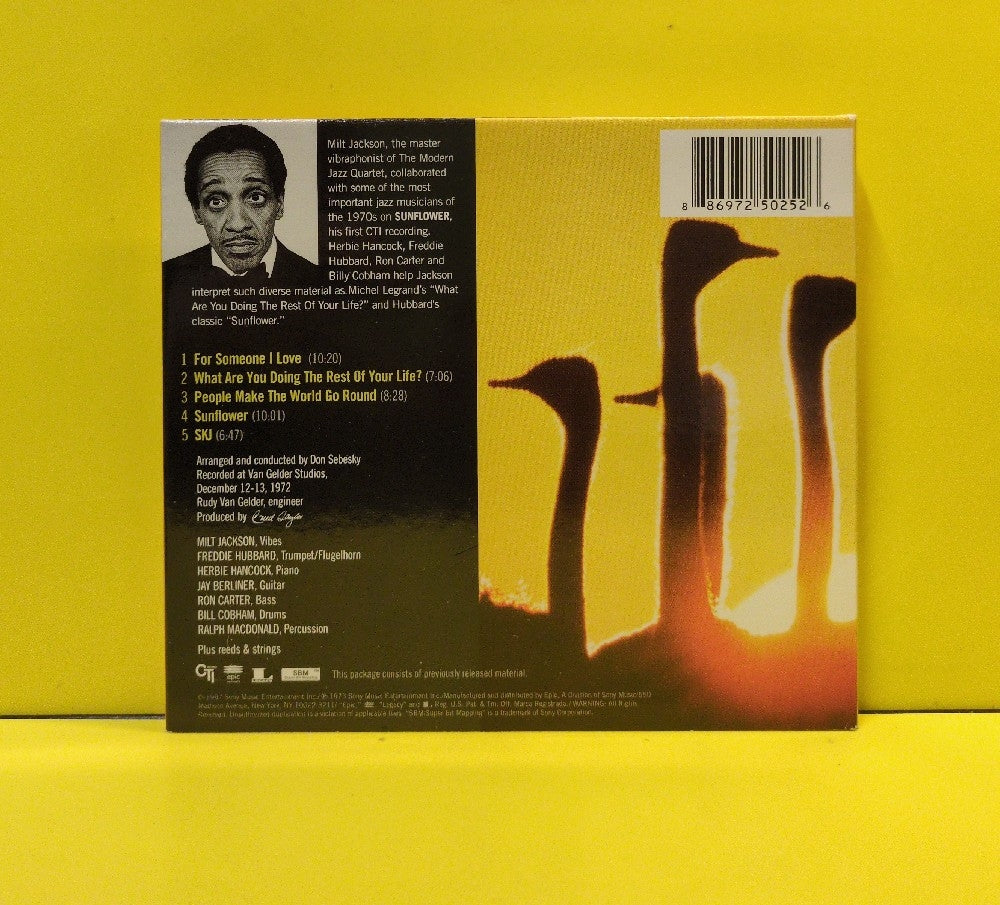 Milt Jackson - Sunflower - 1997 - ZK 65131 - Used - EX - CDs