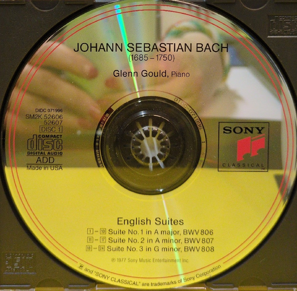 Bach, Glenn Gould - English Suites BWV 806–811 - 1994 - SM2K 52606 - Used - EX - CDs - 2xCD