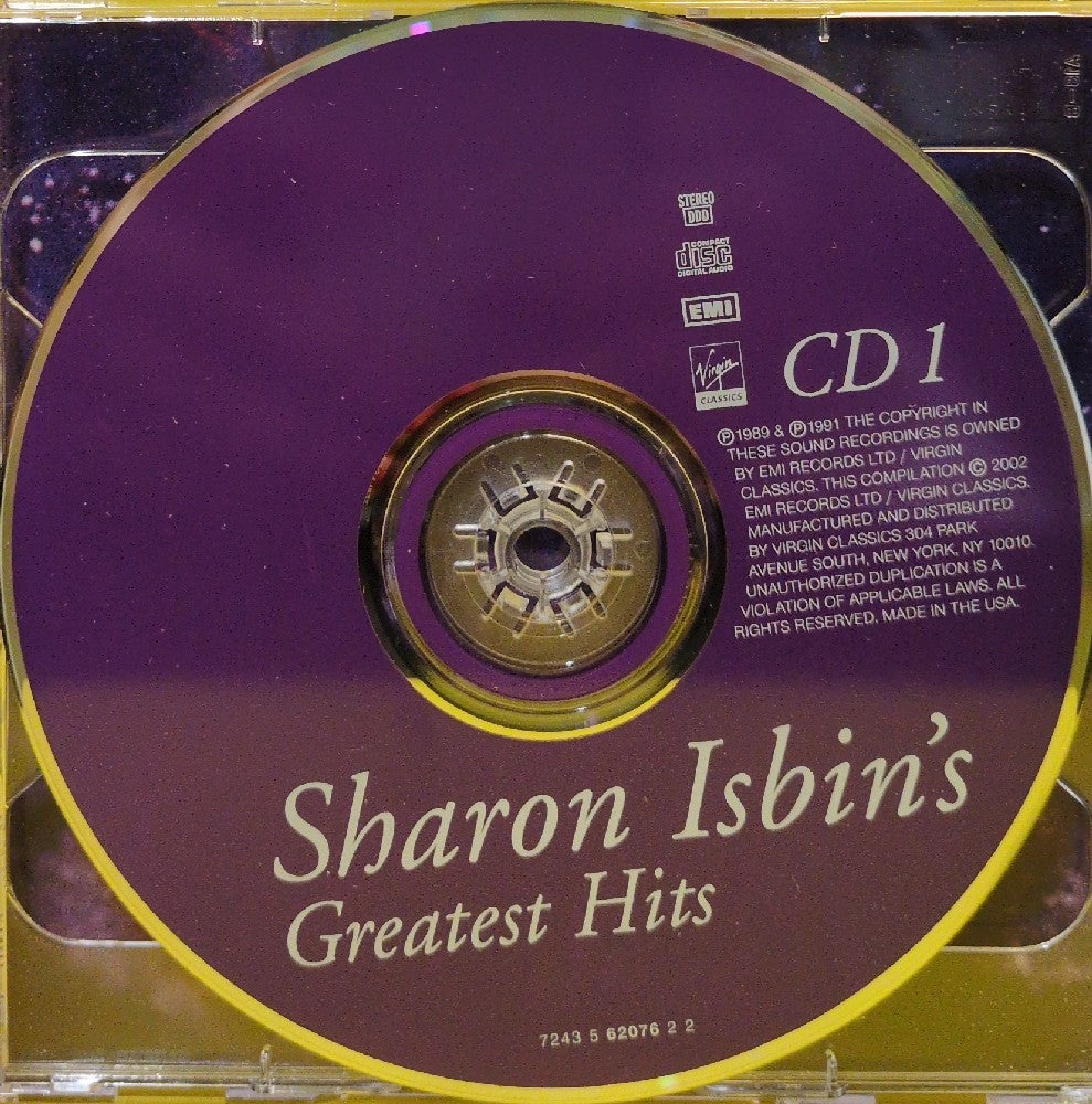 Sharon Isbin - Greatest Hits - 2002 - 7243 562075 2 3 - Used - EX - CDs - 2xCD
