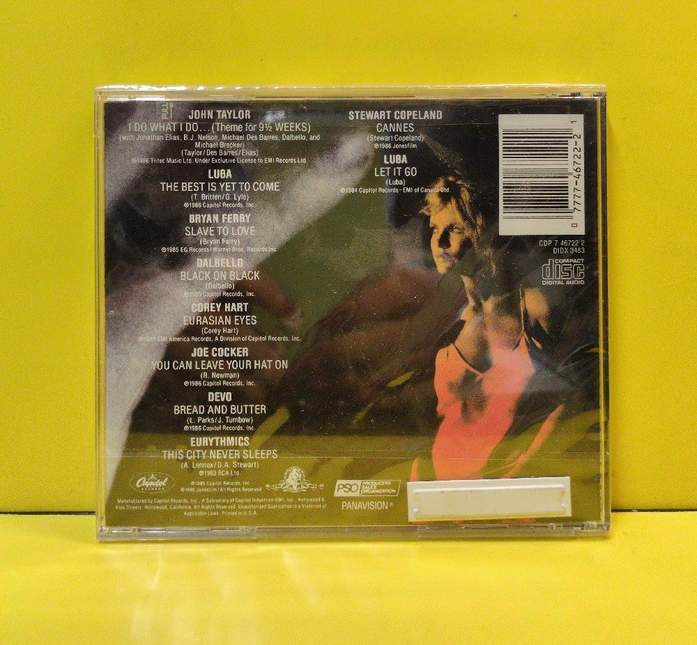 Various - 9½ Weeks - CDP 7 46722 2 - New - Sealed - CDs