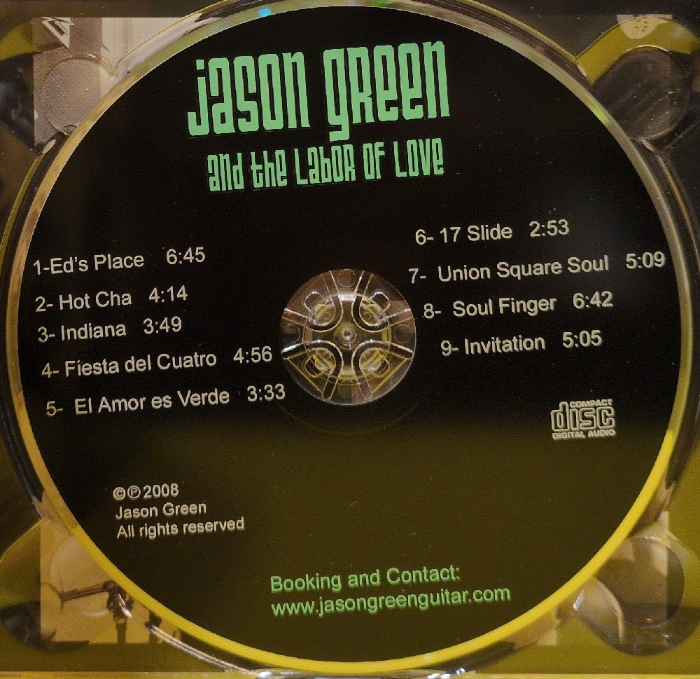 Jason Green - Jason Green And The Labor Of Love - 2008 - Used - EX - CDs - Digipak Case
