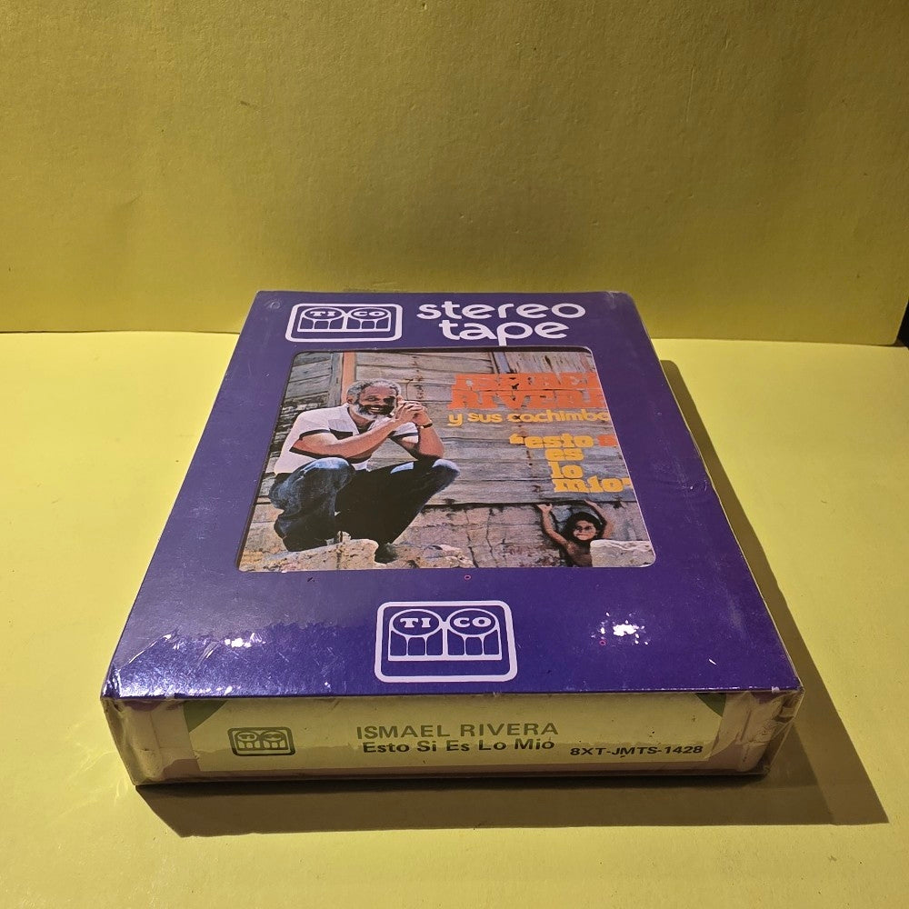 Ismael Rivera Y Sus Cachimbos - Esto Si Es Lo Mio - 1978 - 8XT-JMTS-1428 - New - Sealed - 8-Track