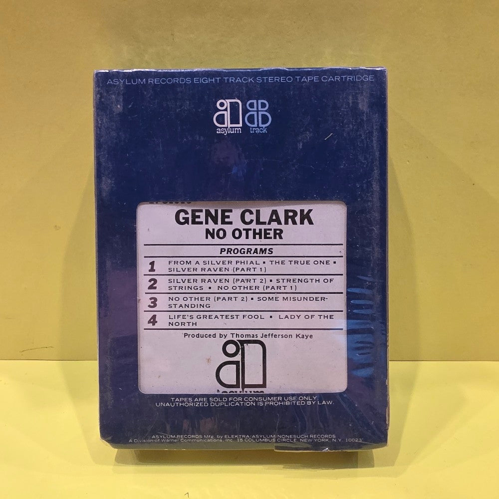 Gene Clark - No Other - 1974 - ET-81016 - New - Sealed - 8-Track