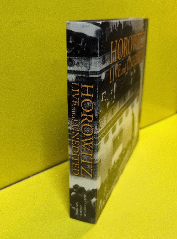 Vladimir Horowitz - Horowitz Live And Unedited  (The Historic 1965 Carnegie Hall Return Concert) - 2003 - S2K 93023 - Used - EX - CDs - 2xCD/1xDVD Set