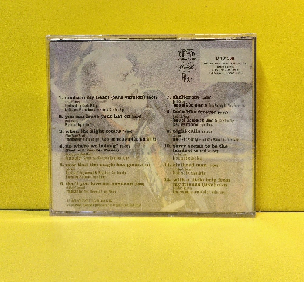 Joe Cocker - The Best Of Joe Cocker - 1993 - D 101338 - New - Sealed - CDs - BMG Club Edition