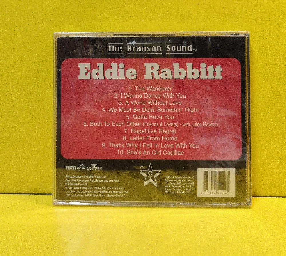 Eddie Rabbitt - The Branson Sound - 1995 - AWE-4111-2 - New - Sealed - CDs