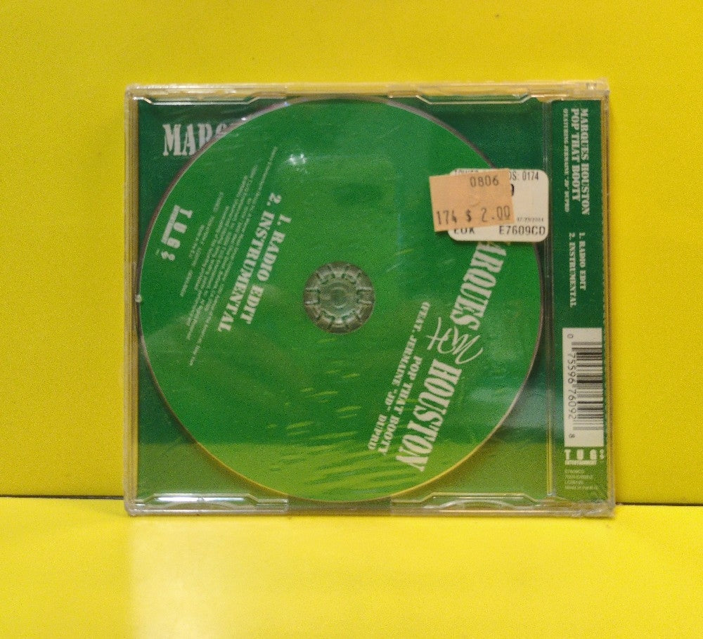 Marques Houston Feat. Jermaine "JD" Dupri - Pop That Booty - 2004 - E7609CD - New - Sealed - CDs - CD Single - European Import