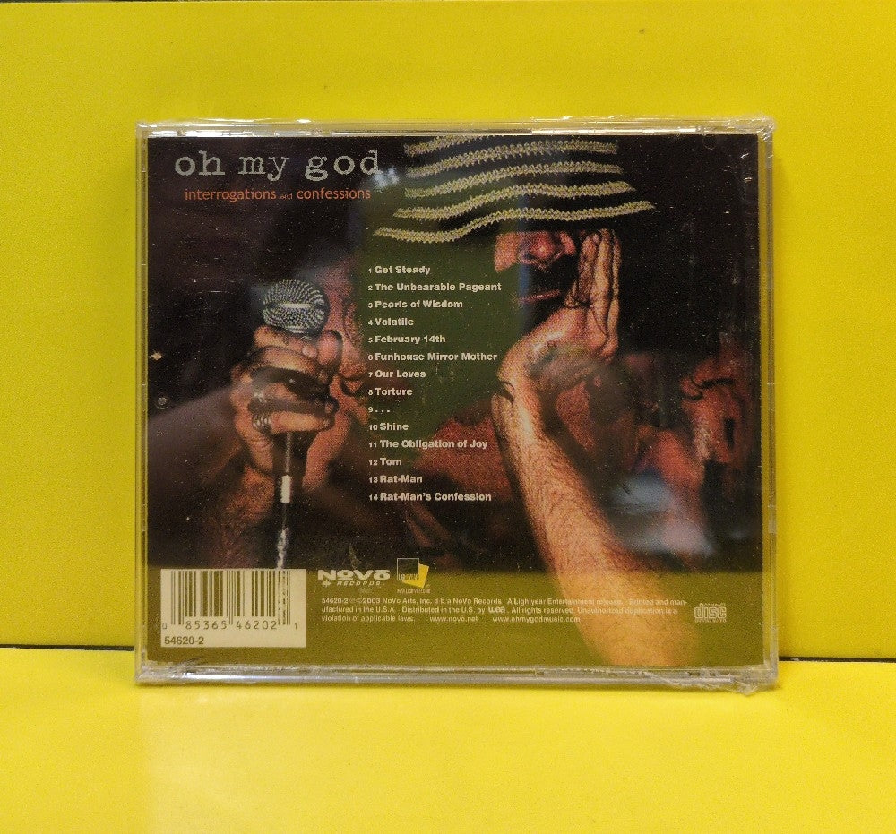 Oh My God - Interrogations and Confessions - 2003 - 54620-2 - New - Sealed - CDs
