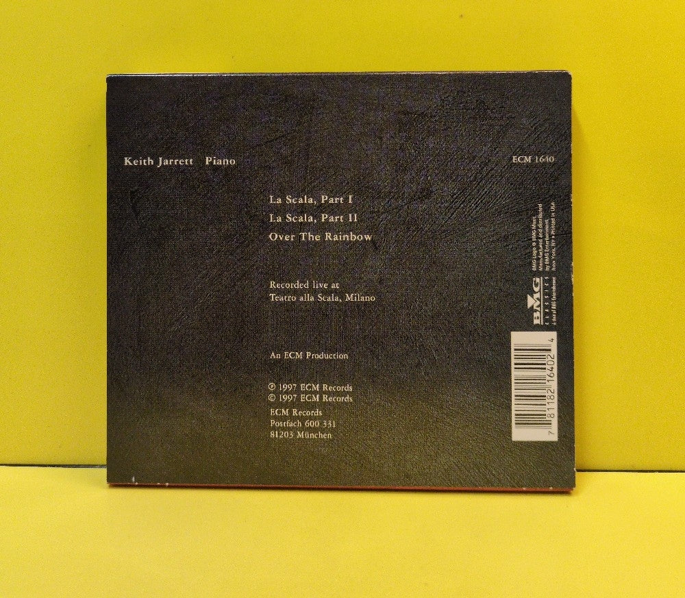 Keith Jarrett - La Scala - 1997 - ECM 1640 - Used - EX - CDs - Cardboard Sleeve Over Jewel Case