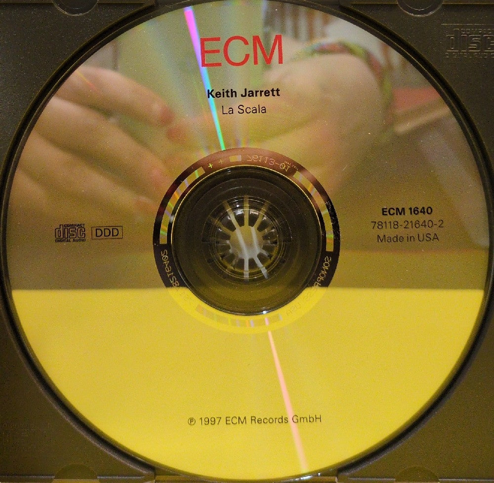 Keith Jarrett - La Scala - 1997 - ECM 1640 - Used - EX - CDs - Cardboard Sleeve Over Jewel Case