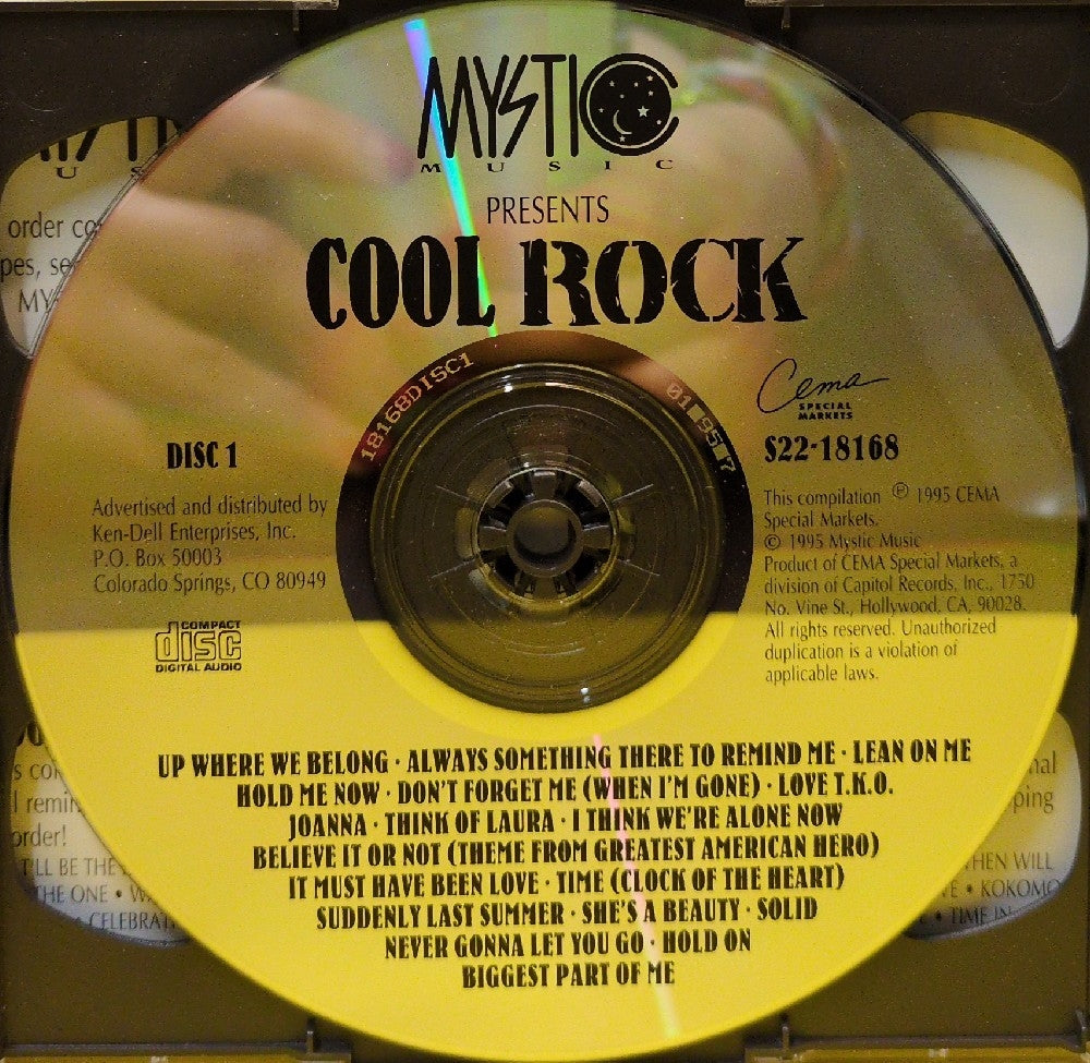Various - Cool Rock - 1995 - S22-18168 - Used - EX - CDs - 2xCD