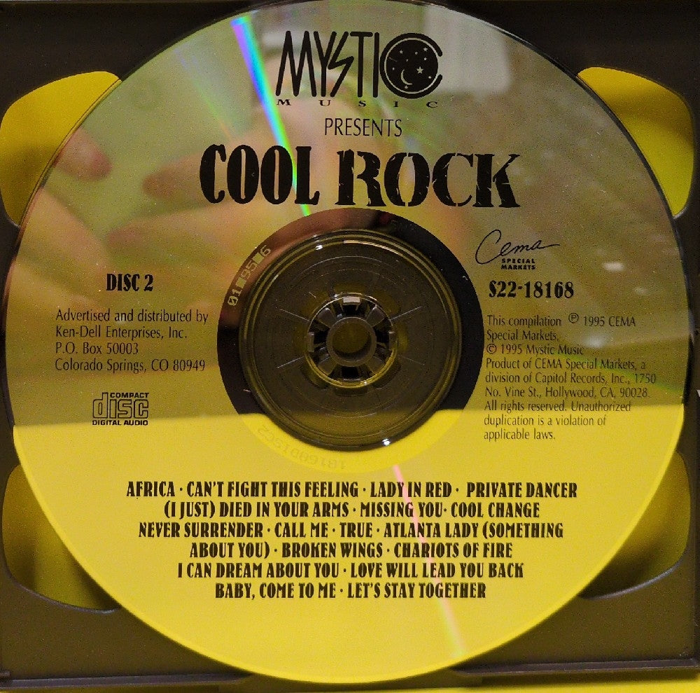Various - Cool Rock - 1995 - S22-18168 - Used - EX - CDs - 2xCD