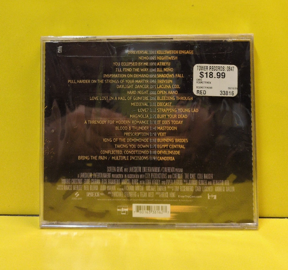 Various - The Cave (Soundtrack Album) - 2005 - LKS 33816 - New - Sealed - CDs