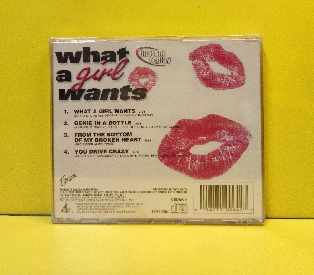 The Countdown Mixmasters - What A Girl Wants - 2000 - EXM2 0964 - New - Sealed - CDs
