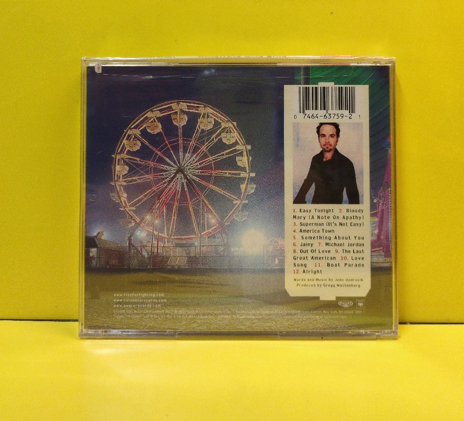 Five For Fighting - America Town - CK 63759 - New - Sealed - CDs