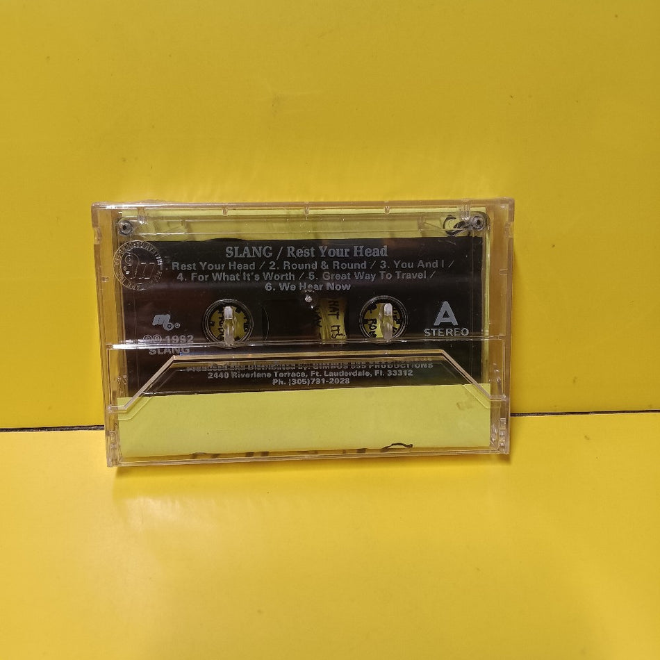 Slang - Rest Your Head - 1992 - New - Sealed - Cassettes