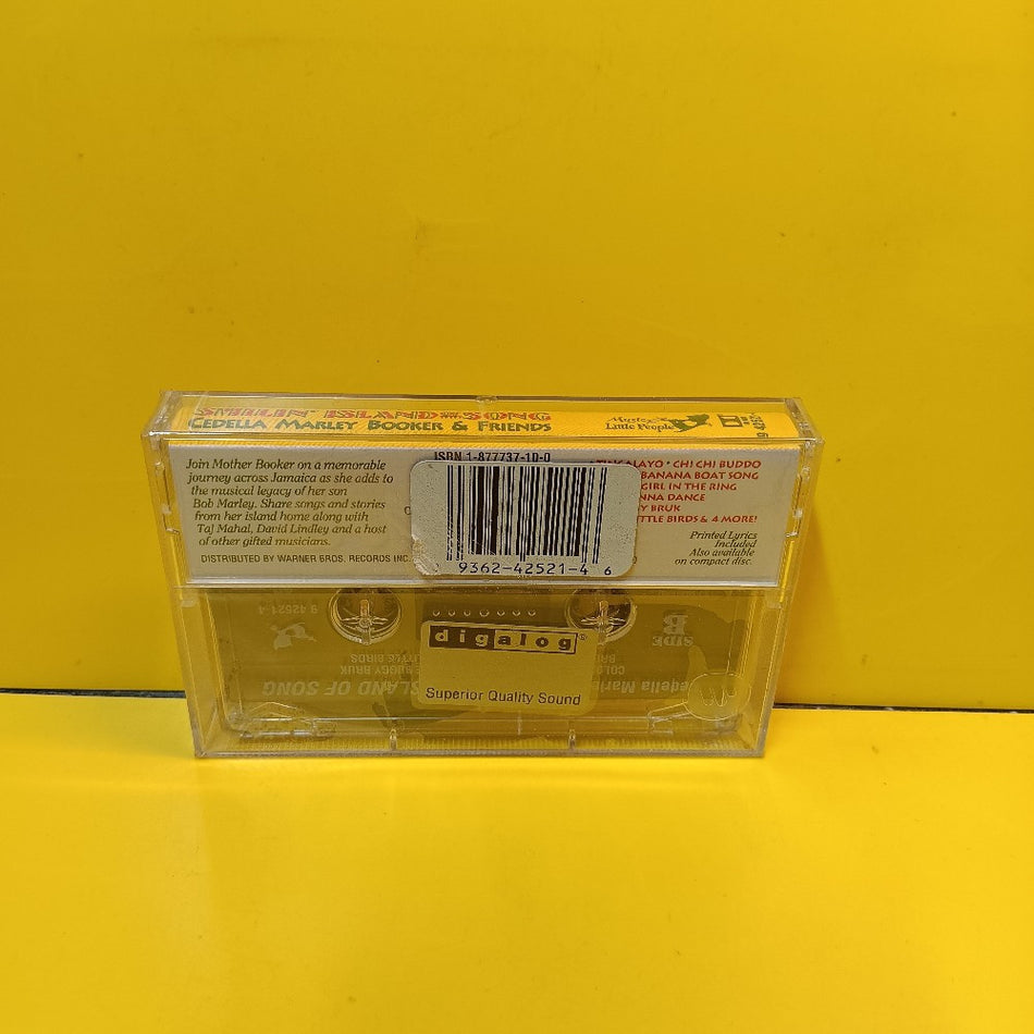 Cedella Marley-Booker With Taj Mahal - Smilin' Island Of Song - 1992 - 9 42521-4 - New - Sealed - Cassettes