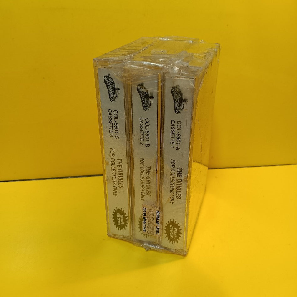 The Orioles - For Collectors Only 3 Cassette Set - 1992 - COL-8801 - New - Sealed - Cassettes