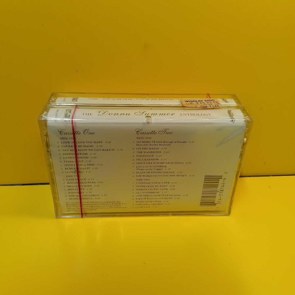 Donna Summer - The Donna Summer Anthology 2x Cassette Set - 1993 - 314 518 144-4 - New - Sealed - Cassettes