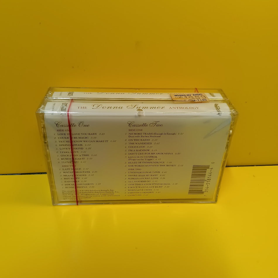Donna Summer - The Donna Summer Anthology 2x Cassette Set - 1993 - 314 518 144-4 - New - Sealed - Cassettes