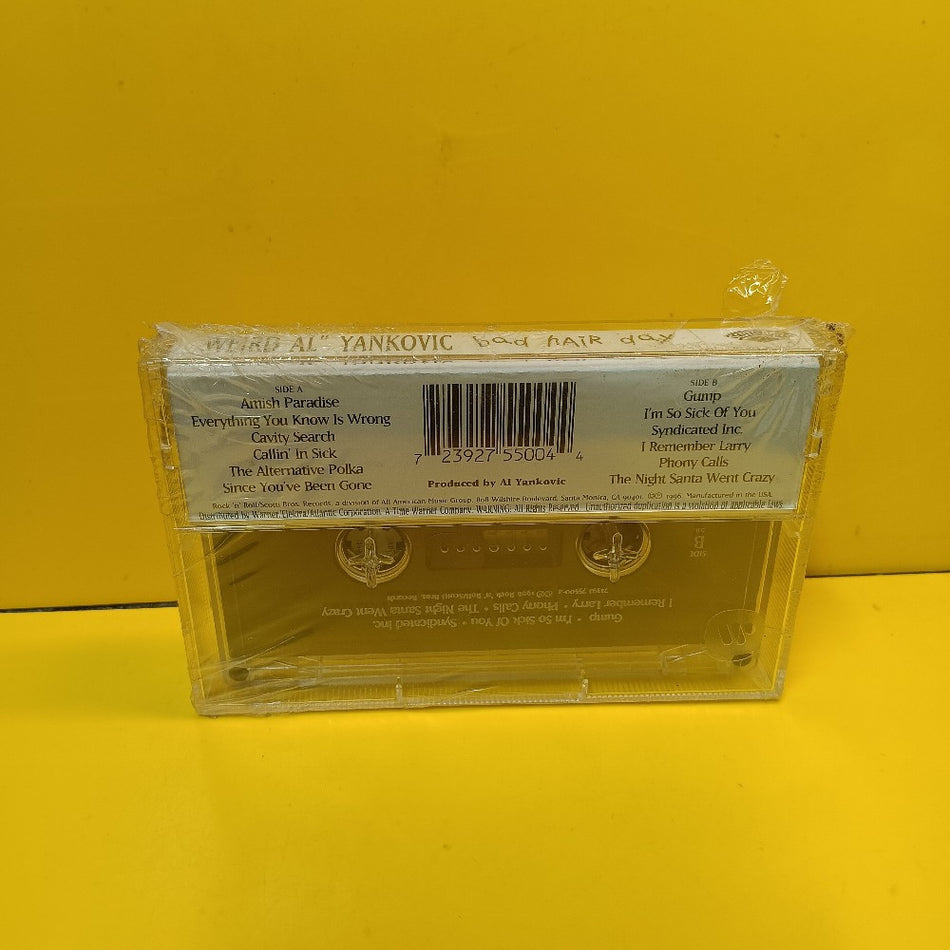 "Weird Al" Yankovic - Bad Hair Day - 1996 - 72392 75500-4 - New - Sealed - Cassettes