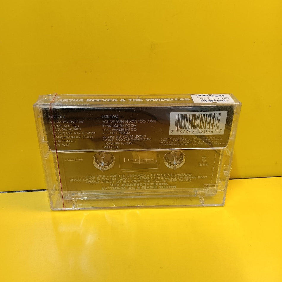 Martha Reeves & The Vandellas - Greatest Hits - 3746352044 - New - Sealed - Cassettes