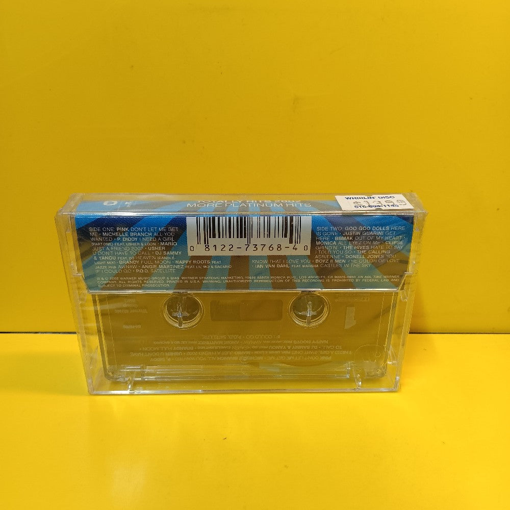 Various - Totally Hits 2002 More Platinum Hits - 2002 - B4-73766 - New - Sealed - Cassettes