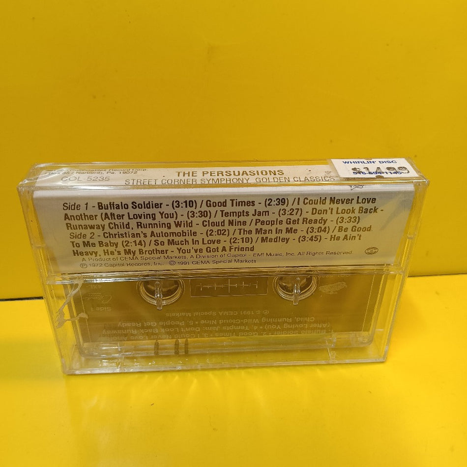 The Persuasions - Street Corner Symphony  - 1991 - COL-5235 - New - Sealed - Cassettes