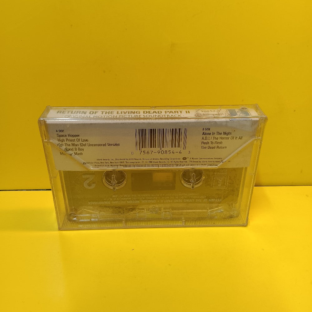 Various - Return Of The Living Dead Part II (Original Motion Picture Soundtrack) - 1988 - 7 90854 4 - New - Sealed - Cassettes