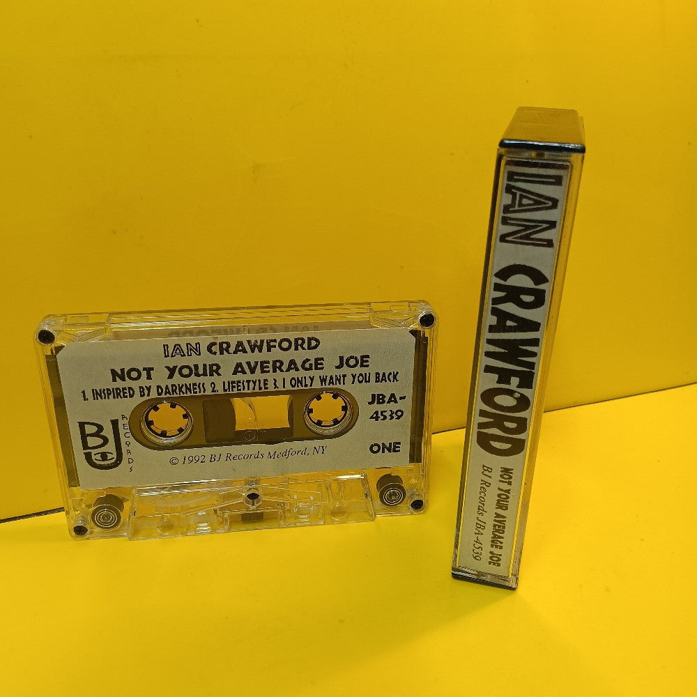 Ian Crawford - Not Your Average Joe - 1992 - JBA-4539 - Used - EX - Cassettes