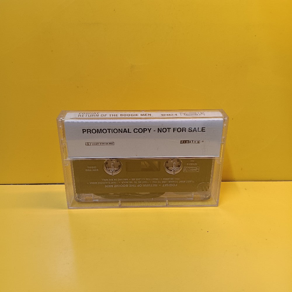 Foghat - Return Of Thw Boogie Man ADVANCE PROMO - 1994 - 92483-4 - Used - EX - Cassettes