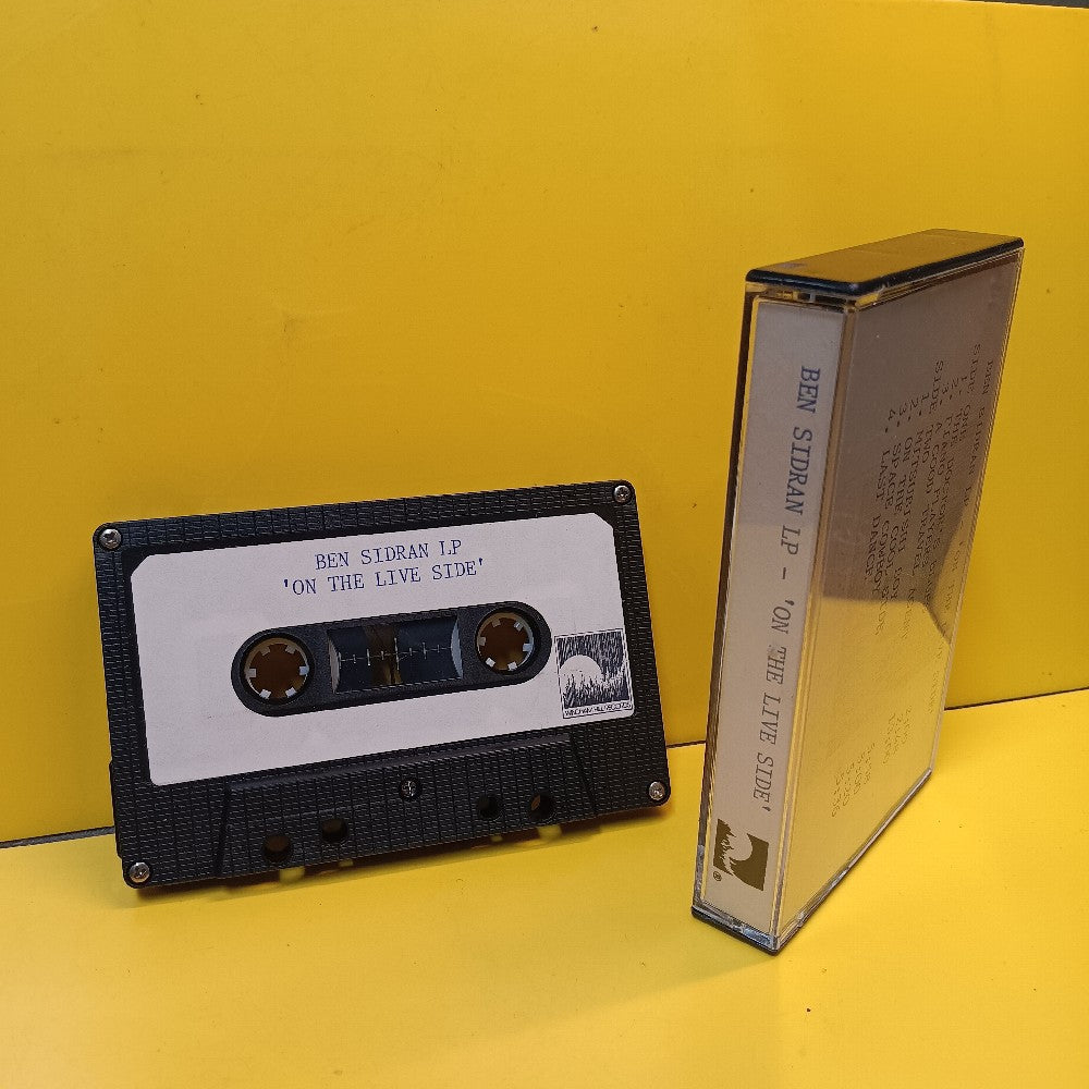 Ben Sidran LP - On The Live Side ADVANCE PROMO - 1986 - Used - EX - Cassettes