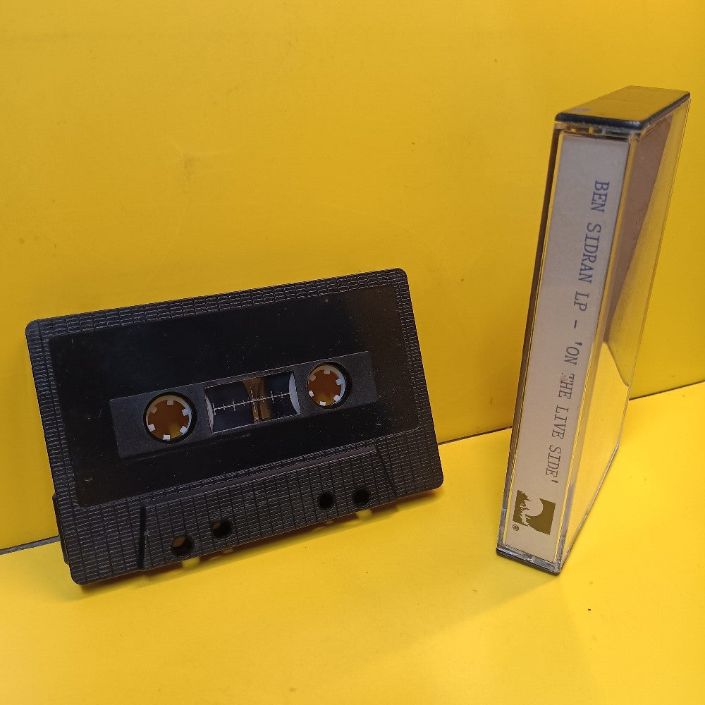 Ben Sidran LP - On The Live Side ADVANCE PROMO - 1986 - Used - EX - Cassettes