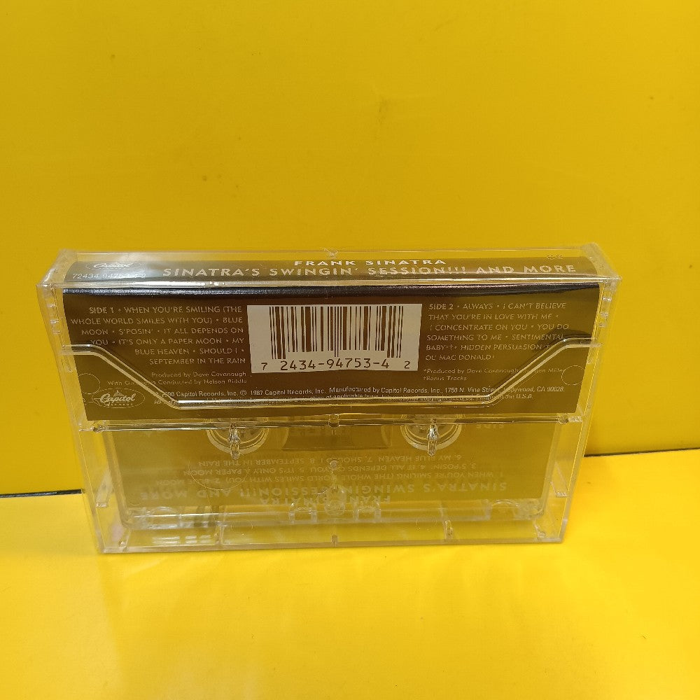 Frank Sinatra - Sinatra's Swingin' Session! And More - 1998 - 72434 94753 4 2 - New - Sealed - Cassettes