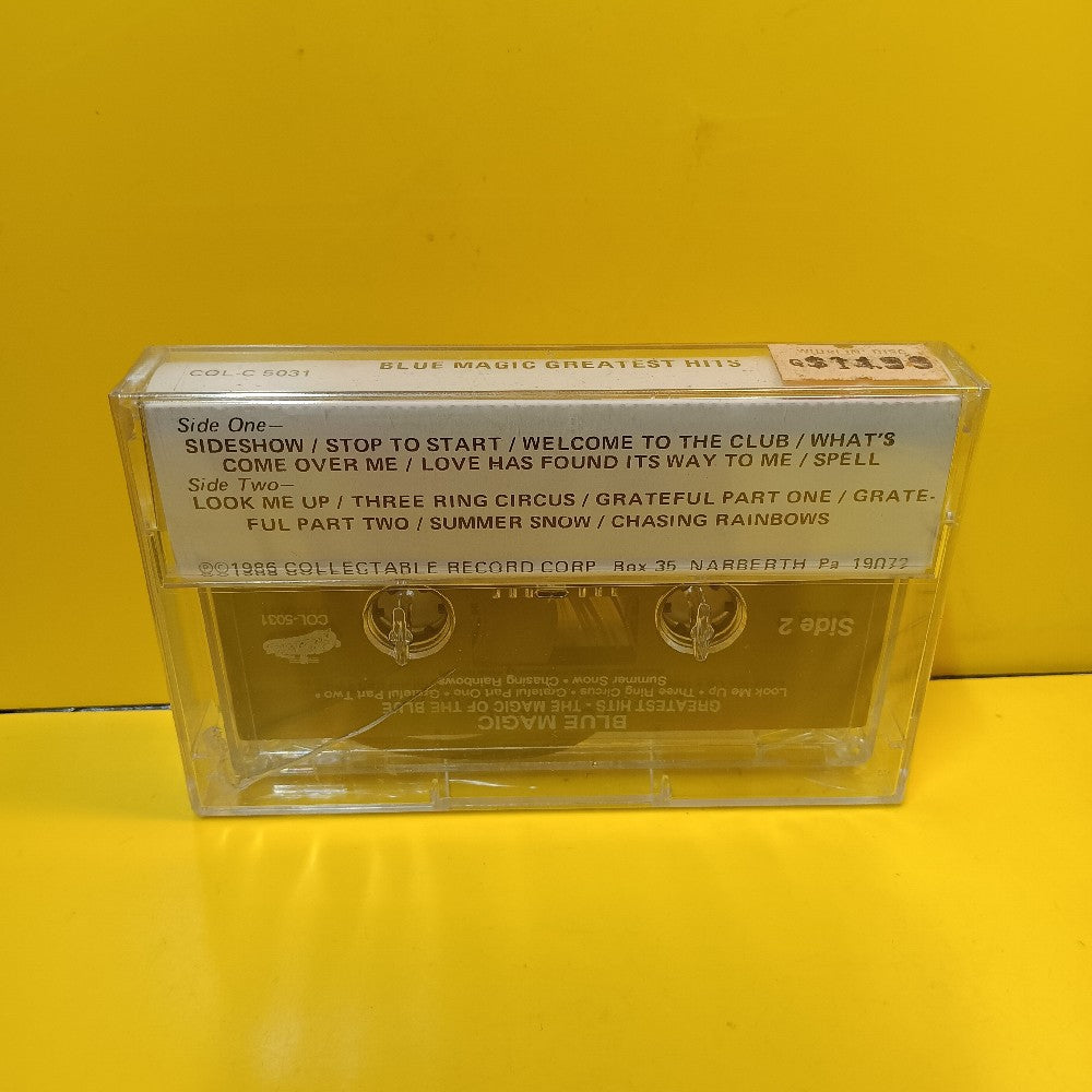 Blue Magic - Greatest Hits: The Magic Of The Blue - 1986 - COL-C 5031 - New - Sealed - Cassettes