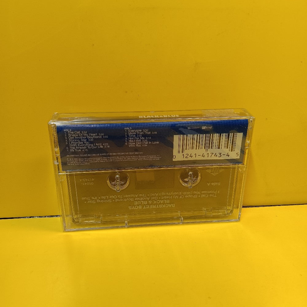 Backstreet Boys - Black & Blue - 2000 - 01241-41743-4 - New - Sealed - Cassettes