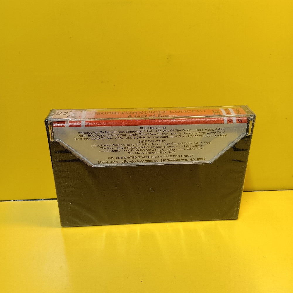 Various - Music For Unicef Concert: A Gift Of Song - 1979 - CT-1-6214 - New - Sealed - Cassettes